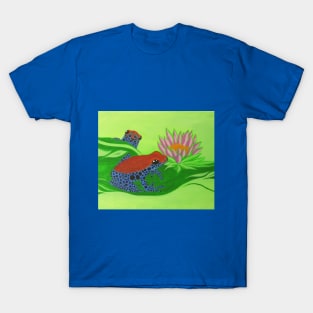 Poison Frogs and Flower T-Shirt